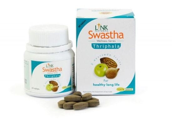 Link Natural LINK NATURAL Swastha Triphala podpora trávení a detoxikace 120 kapslí
