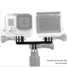 Držák SJCAM na dvě akční kamery, rozbočovač, rozdvojka