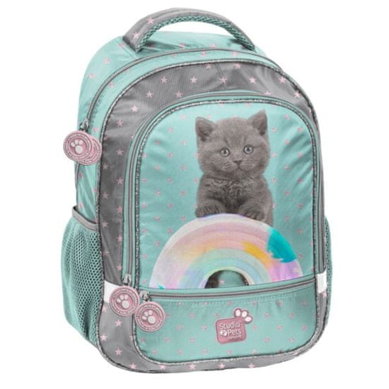 Studio Pets Školní batoh Koťátko modrý