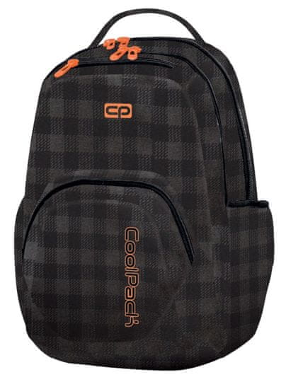 CoolPack Školní batoh Smash Black & Orange