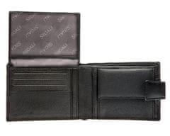 Segali Pánská peněženka kožená 61325 černá