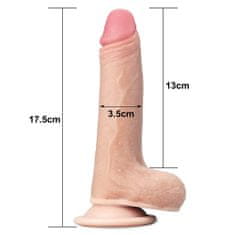 Lovetoy LoveToy Sliding-Skin Dual Layer Cock 7" (17,5 cm)