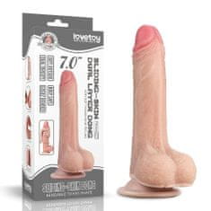 Lovetoy LoveToy Sliding-Skin Dual Layer Cock 7" (17,5 cm)