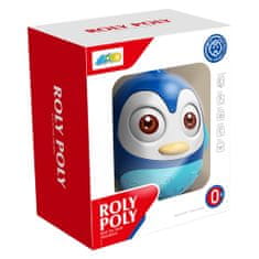 Baby Mix Kývací hračka tučňák modrý
