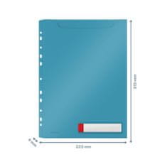 Leitz Velkokapacitní desky Cosy neprůhledné klidná modrá