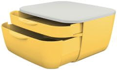 Leitz Zásuvkový box Cosy teplá žlutá