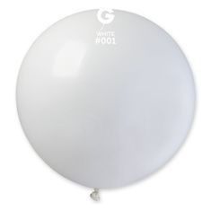 Gemar Balón velký bílý 80cm