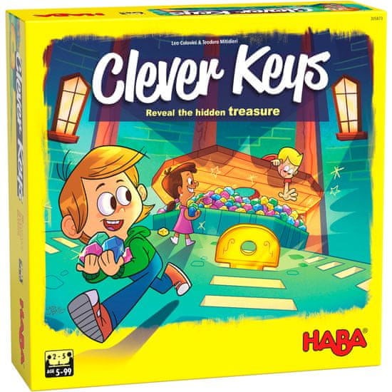 HABA Společenská hra pro děti Chytré klíče od 5 let