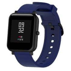 BStrap Silicone V4 řemínek na Huawei Watch GT 42mm, dark blue