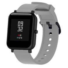 BStrap Silicone V4 řemínek na Samsung Galaxy Watch 3 41mm, gray