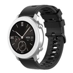 BStrap Silicone V3 řemínek na Huawei Watch GT2 42mm, black