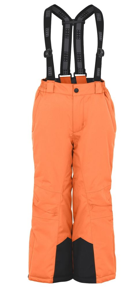 LEGO Wear dívčí lyžařské kalhoty Payton LW-11010256 oranžová 122