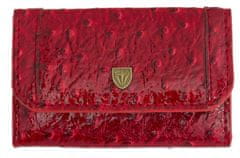 Kellermann dámská manikúra 57408 N MC červená s imitací pštrosí kůže