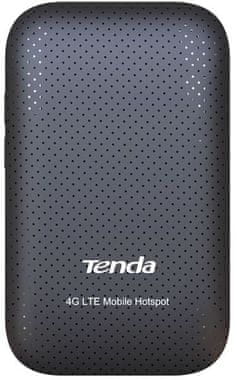 Bezdrátový Wi-Fi router 3G / 4G modem Tenda 4G185 microSD 32 GB připojení LTE 4 silné interní antény kompaktní elegantní LCD displej 