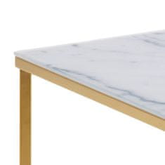 Design Scandinavia Konferenční stolek Alisma, 90 cm, bílá
