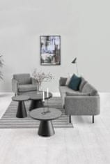 Design Scandinavia Konferenční stolek Soli, 86 cm, černá