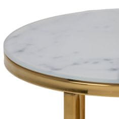 Design Scandinavia Konferenční stolek Alisma, (SADA 2 ks), bílá