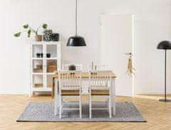 Design Scandinavia Jídelní židle Brisbane (SET 2ks), bílá