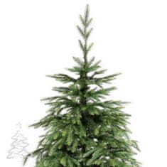 Vánoční stromek Smrk Natura 3D 220 cm