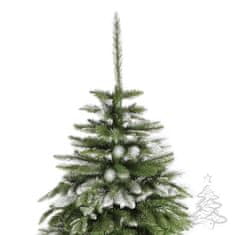 Vánoční stromek Smrk Zasněžený 3D 220 cm
