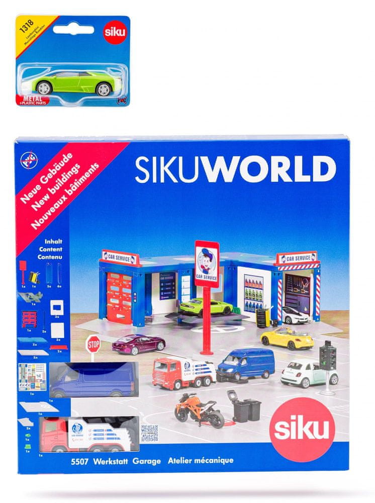 SIKU World - autoservis s auty