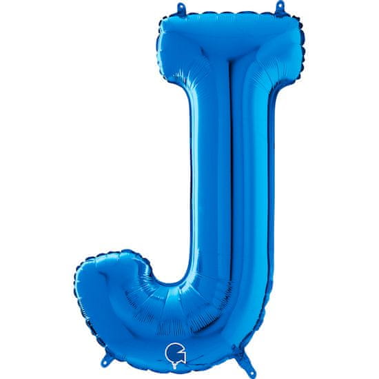 Grabo Nafukovací balónek písmeno J modrá 66 cm