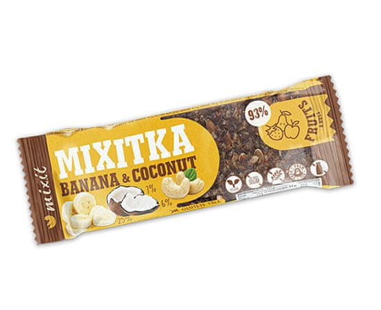 Mixit Mixitka bez lepku - Banán + Kokos 46 g