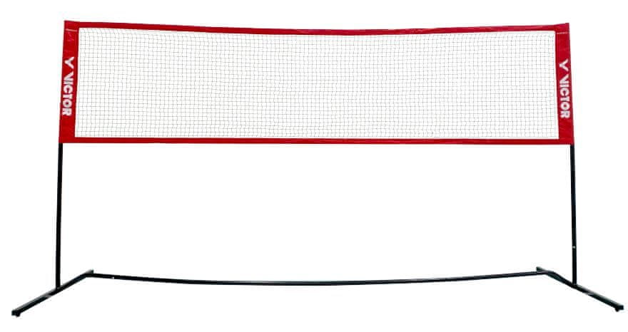 Levně Victor Mini Badminton Net Premium multifunkční síť, červená, 3 m