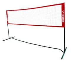 Victor Mini Badminton Net Premium multifunkční síť, červená, 3 m