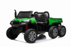 Beneo Farmářské elektrické autíčko RIDER 6X6 s pohonem čtyř kol, 2x12V baterie, EVA kola, dvoumístné