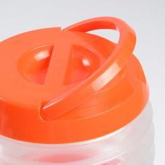 E-potisk Skládací kanystr na vodu 3,5 l, oranžový