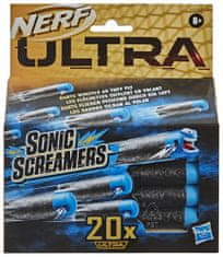 Nerf ULTRA 20 šipek Sonic Screamers
