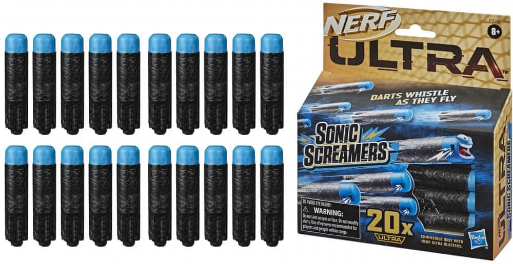 Levně Nerf ULTRA 20 šipek Sonic Screamers