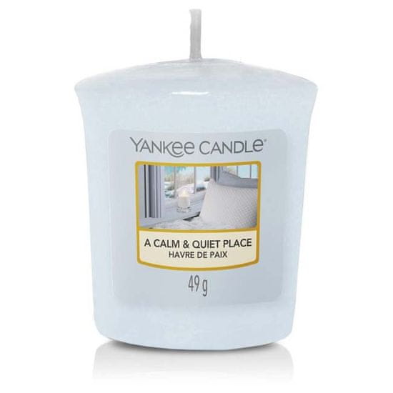 Yankee Candle votivní svíčka A Calm & Quiet Place (Klidné a tiché místo) 49g