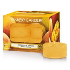 Yankee Candle čajové svíčky Mango Peach Salsa 12 ks