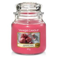 Yankee Candle vonná svíčka Roseberry Sorbet (Růžový sorbet) 411g