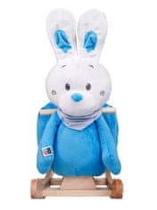 PLAYTO Houpací hračka s melodií králíček modrá