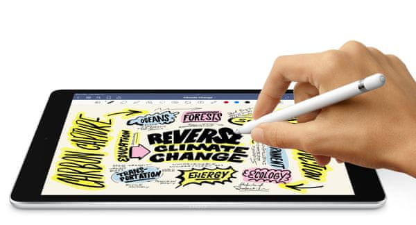 iPad 2021 Apple Pencil, stylus, iPadOS15