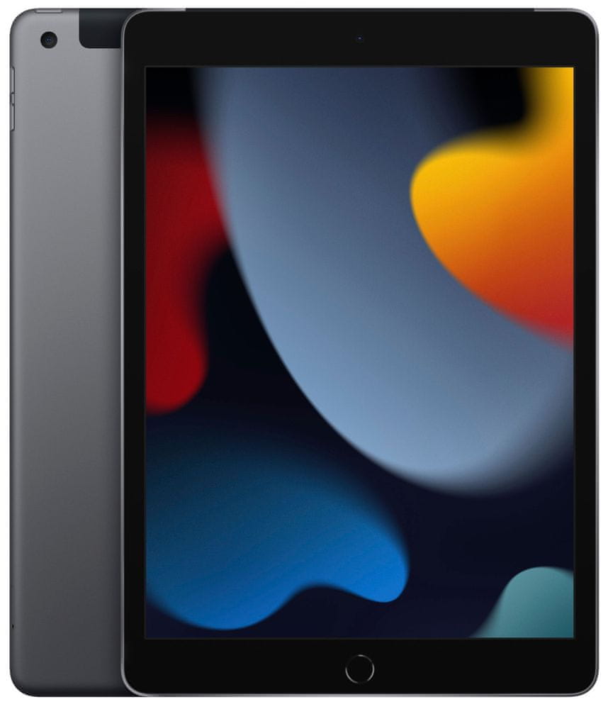 Levně Apple iPad 2021, Cellular, 64GB, Space Gray (MK473FD/A)