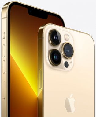 Apple iPhone 13 Pro, dizajn, 4 farby, matne textúrované sklo, zaoblené rohy, nerezová oceľ