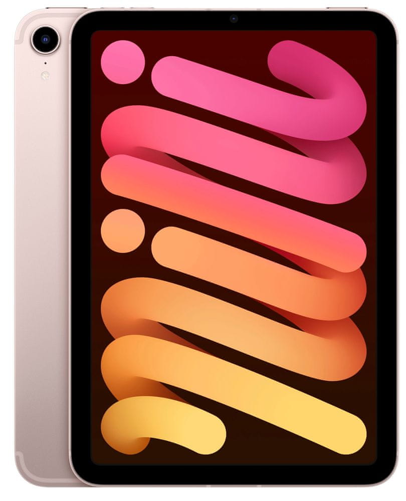 Levně Apple iPad mini 2021, Cellular, 64GB, Pink (MLX43FD/A)
