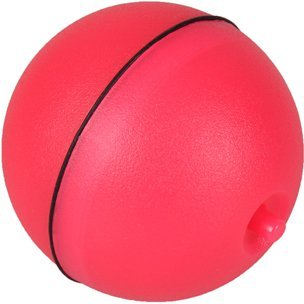 Flamingo Interaktivní hračka pro kočky růžový míček s LED, 6 cm