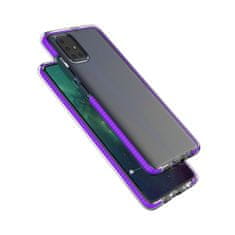 IZMAEL Pouzdro Spring clear TPU pro Samsung Galaxy A21s - Slabě Růžová KP8746