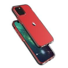 IZMAEL Pouzdro Spring clear TPU pro Apple iPhone 12 Mini - Slabě Zelená KP8658