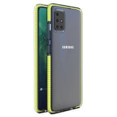 IZMAEL Pouzdro Spring clear TPU pro Samsung Galaxy A51 - Žlutá KP8705