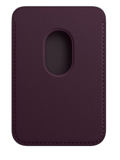 Apple iPhone Leather Wallet with MagSafe - Dark Cherry MM0T3ZM/A