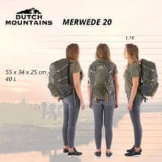 Dutch Mountains Outdoorový batoh Merwede 40 l Green