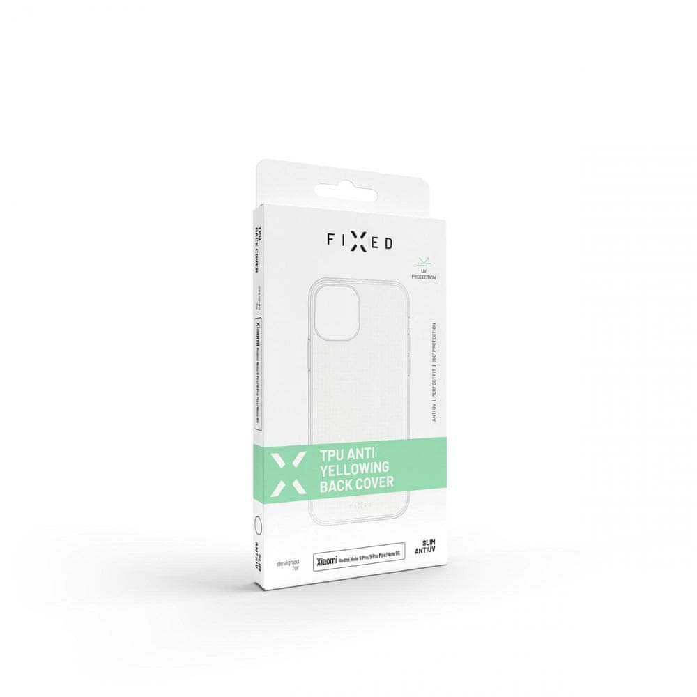 FIXED TPU gelové pouzdro Slim AntiUV pro Apple iPhone 14 Plus FIXTCCA-929, čiré