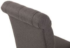 BHM Germany Jídelní židle Lisburn, textil, tmavě šedá