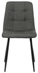 BHM Germany Jídelní židle Tilde, textil, tmavě šedá